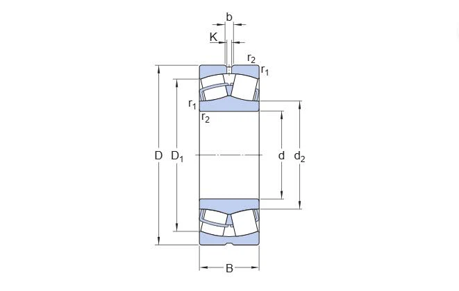 23976 CC-W33 bearing 23976 CC-W33 bearing